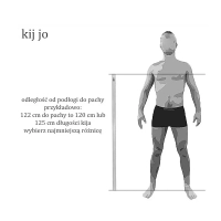 Kij Jo Czerwony Dąb 28 mm 130 cm